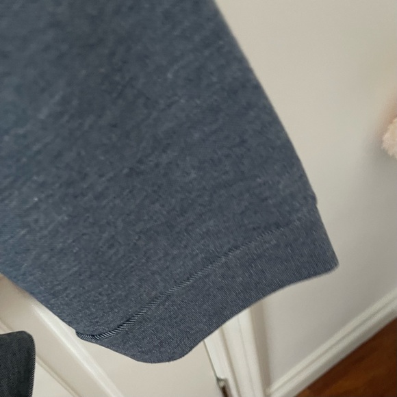 Men's gray Half-Zip Sweater - Picture 9 of 11